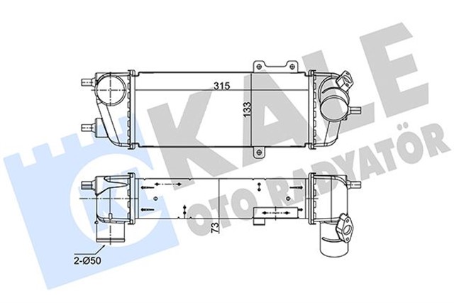 INTERCOOLER ELANTRA/I30 1.6 - 2.0 CRDI 07