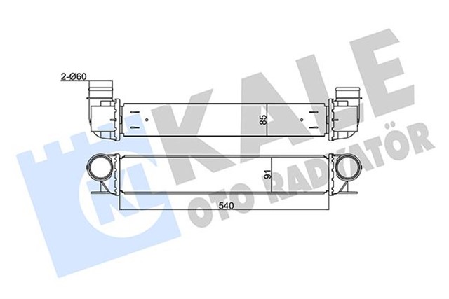 TURBO RATURBO RADYATORU BMW E39 M47 M57