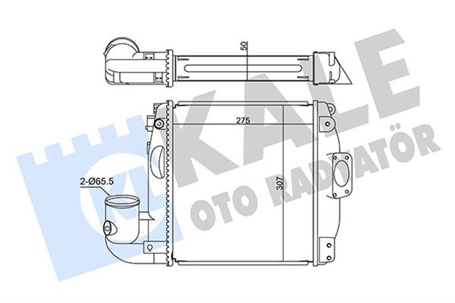 INTERCOOLER AL/PL/BRZ HILUX - VIGO