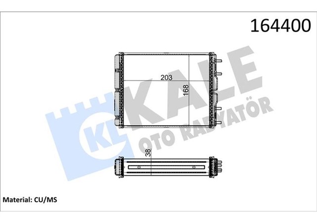 KALORIFER 2 SIRA PF 124/SERCE