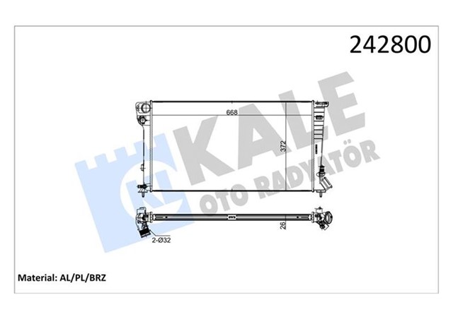 RADYATOR AL/PL/BRZ PARTNER