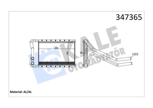KALORIFER SANTA FE III - GRAND SANTA FE