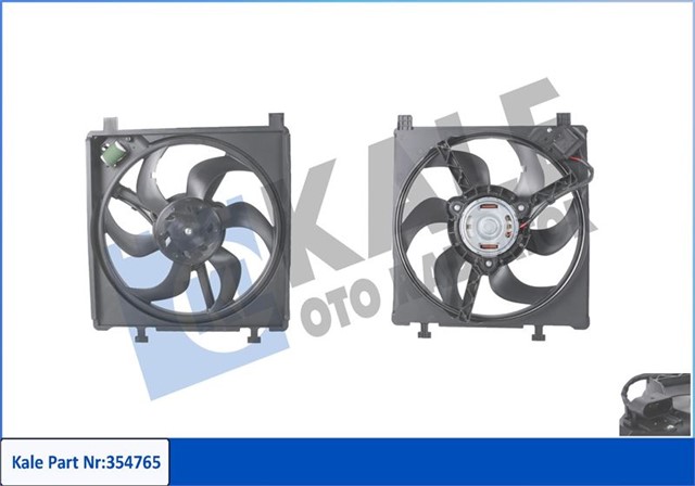 FAN MOTORU SEAT MII - SKODA CITIGO - VOLKSWAGEN UP - VOLKSWAGEN LOAD UP