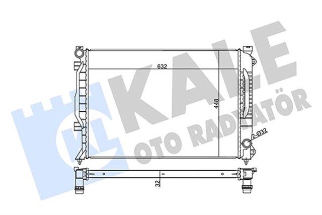 RADYATOR BRAZING AUDI A6 RADYATOR