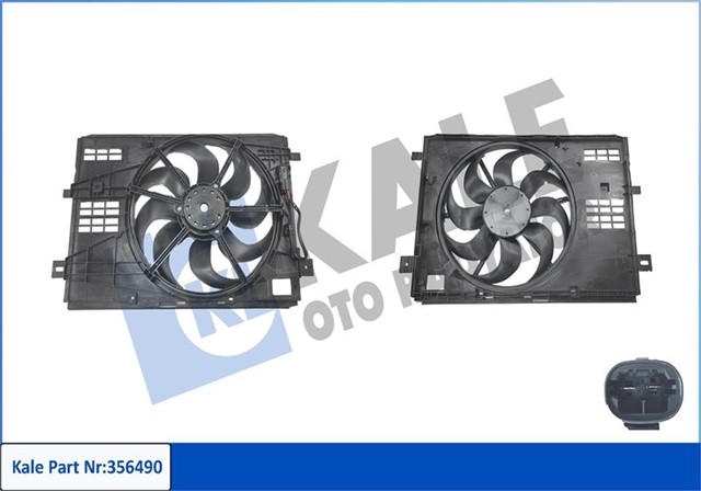 FAN MOTORU CITRO N BERLINGO - 308 - 3008 - 508 - 5008 2016