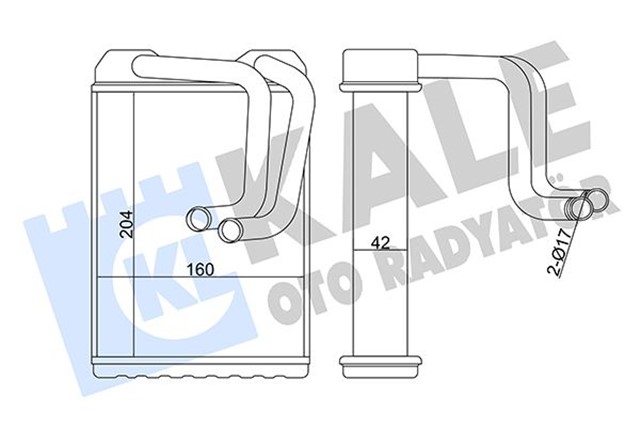 KALORIFER HONDA ACCORD HEATER CORE