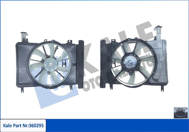 FAN GRUBU TOYOTA YARIS 1.5 00 - 05 - YARIS VERSO 1.5 00 - 05 - 12V