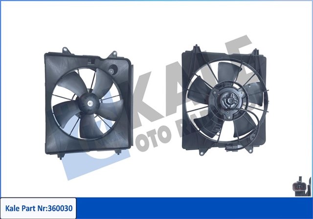 FAN GRUBU HONDA CR - V III 2.4I - VTEC 4WD 06 - 12V