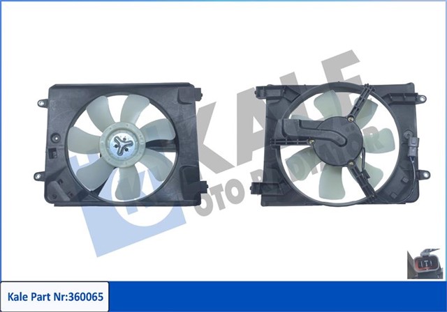 FAN GRUBU HONDA CIVIC VIII HATCHBACK 1.4 05 - - CIVIC VIII SALOON 1.6 1.8 05 - 12 - 12V - KLIMALI