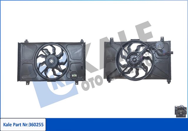 FAN GRUBU HYUNDAI ACCENT III 1.4 GL 1.6 GLS 05 - 10 - 12V