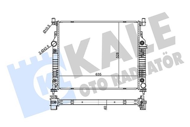 MOTOR SU RADYATORU MERCEDES W164 X164 W251