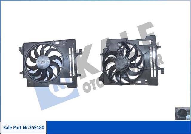 FAN MOTORU DAVLUMBAZLI FORD FOCUS III 14 - 17 CONNCET 14 KUGA II 14 - 17 1.5TDCI AT REZISTORLU YENI KASA 12V 250W 2400RPM