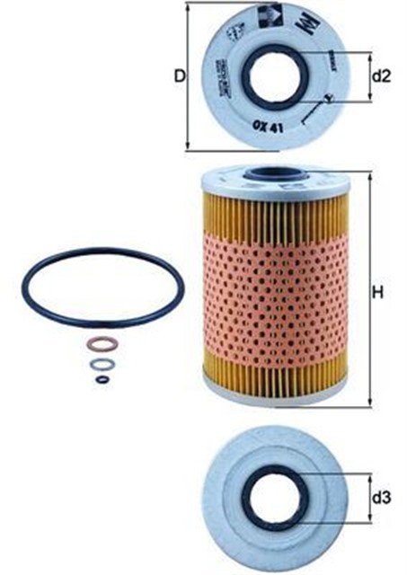 YAG FILTRESI BMW E12 E28 E34 E24 E23 E32