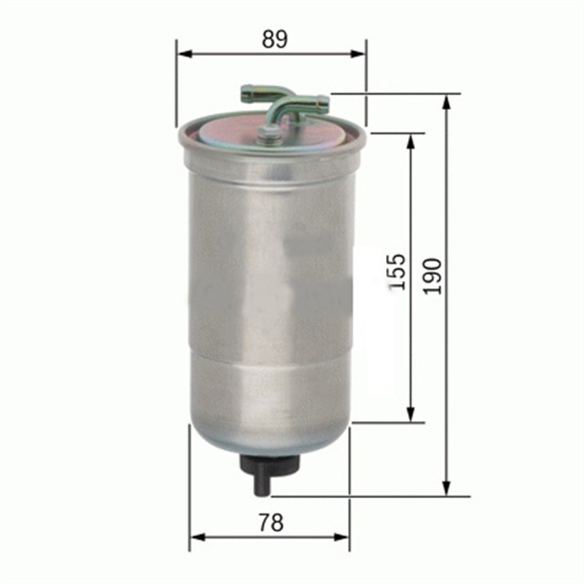 X YAKIT FILTRESI CIVIC 1.7 CDTI 02 ACCORD VIII 2.2 CDTI 04 WK853/16 X