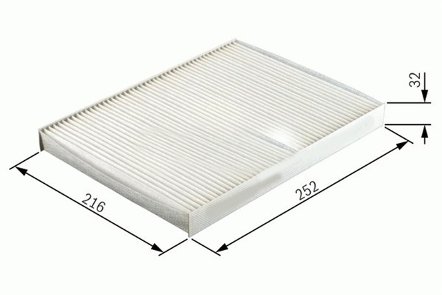 POLEN FILTRESI POLO - CORDOBA - IBIZA - FABIA - A1 - A2 2001 - 