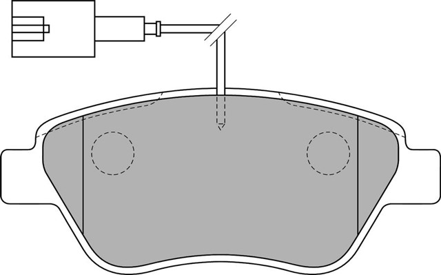 ON BALATA DOBLO 1.3 06 FIORINO - G.PUNTO - BIPPER - CORSA - NEMO 1.3 06 LINEA 1.3 07