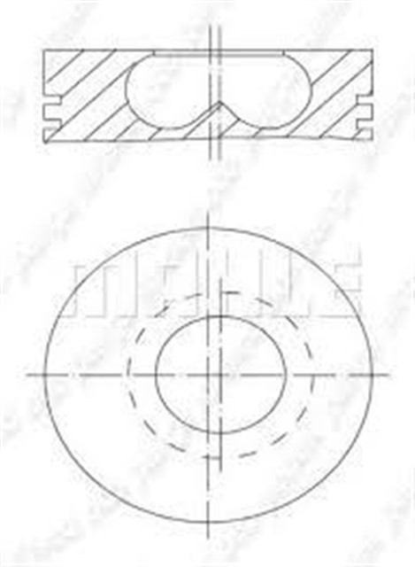 X MOTOR PISTON SEGMAN 0.60 DUCATO - MASTER - MOVANO - BOXER 2.8 TD 95.00 3X2X2.5