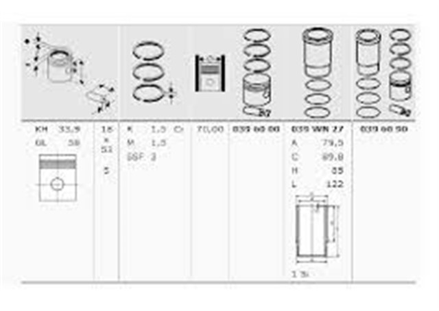 MOTOR KITI P106 - P205 TU9 954CC 70.00