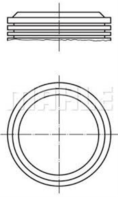 MOTOR KITI P106 - P205 - P306 - P309 1.1I TU1M/TU1Z 72.00MM