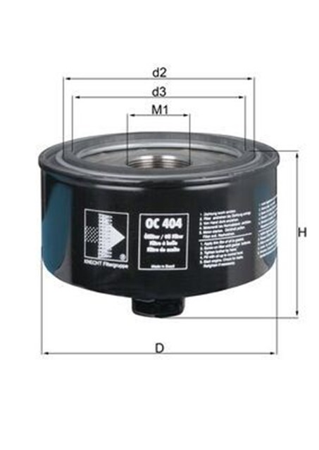 YAG FILTRESI VW LT35 - LT46 2.8TDI W1323