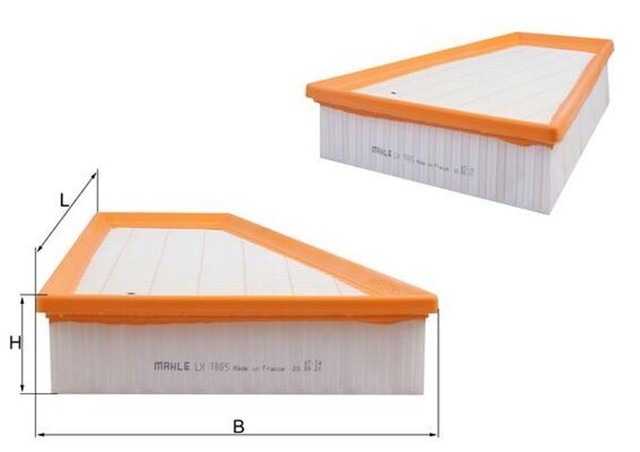 HAVA FILTRESI FORD GALAXY - MONDEO IV - SMAX - VOLVO V70 - S80 1.6 - 1.8 - 2.0 TDCI 07