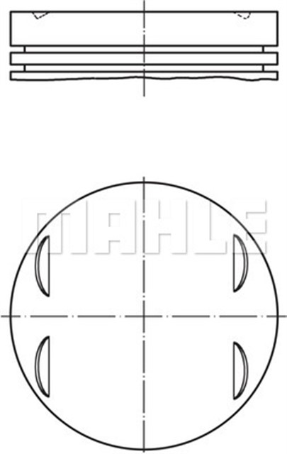 PISTON SEGMAN STD 84.00MM BMW M54 B30 E46 E39 E60 E65 E83 E53 Z3 Z4