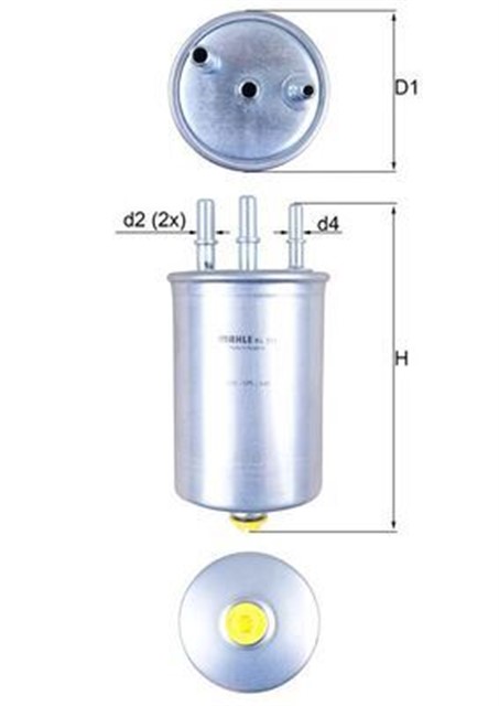 YAKIT FILTRESI TRANSIT CONNECT - TOURNEO CONNECT 1.8TDCI 02 90 PS
