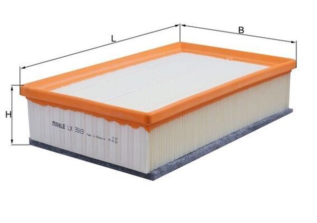 HAVA FILTRESI GOLF VII 1.6 TDI - 2.0 DTI - A3 1.8TFSI - 1.6TDI - 2.0TDI - LEON 1.6 TDI - 2.0 TDI 2012