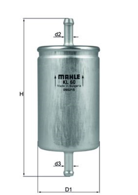 YAKIT FILTRESI POLO3 1.4 - 1.6 16V 94