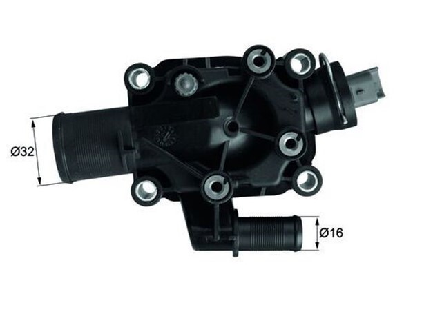 TERMOSTAT 89C KOMPLE BERLINGO 1.6 16V 04/08 - C2 - C3 - C4 1.4 - 1.6 16V 04 - P207 - P307 1.6 16V 08
