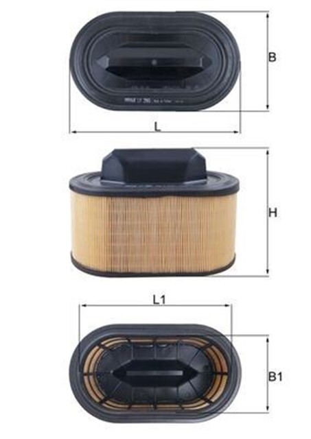 HAVA FILTRESI AIR FILTER ELEMENT