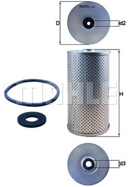 YAKIT FILTRESI FUEL FILTER ELEMENT
