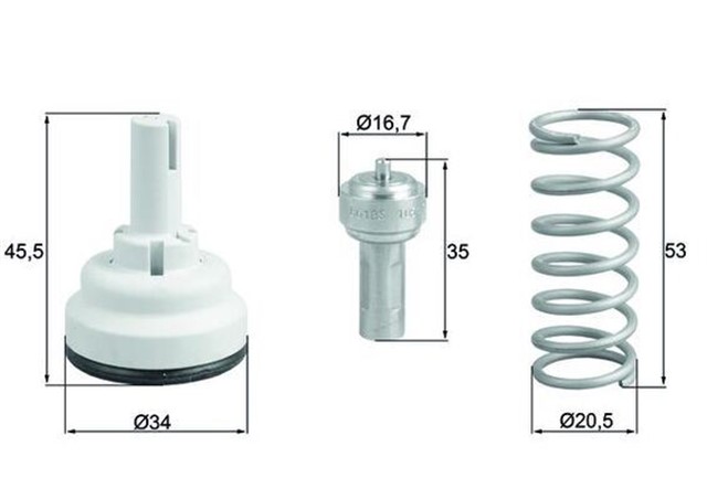 TERMOSTAT THERMOSTAT INSERT