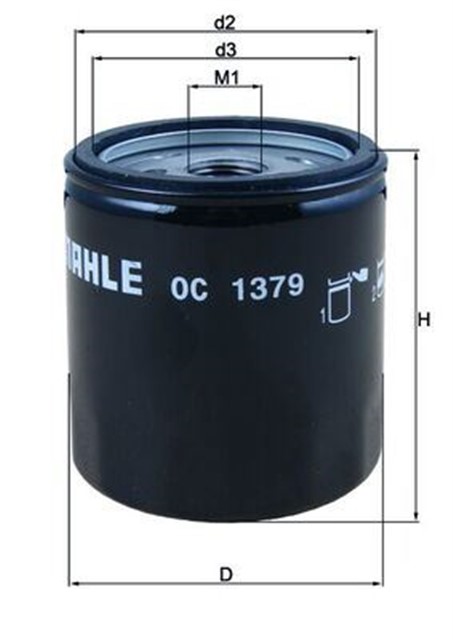 YAG FILTRESI SPIN - ON OIL FILTER