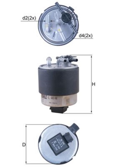 YAKIT FILTRESI IN - LINE FUEL FILTER