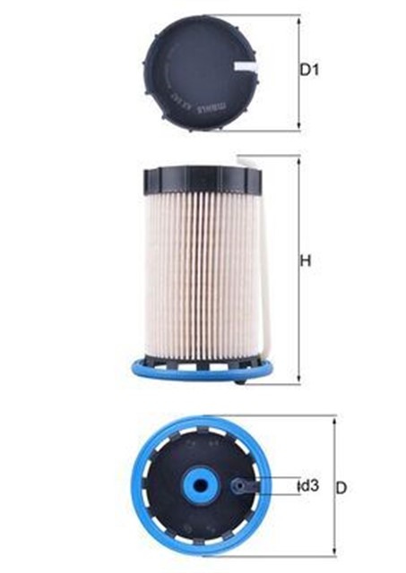 YAKIT FILTRESI FUEL FILTER ELEMENT