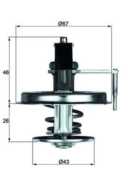 TERMOSTAT THERMOSTAT INSERT