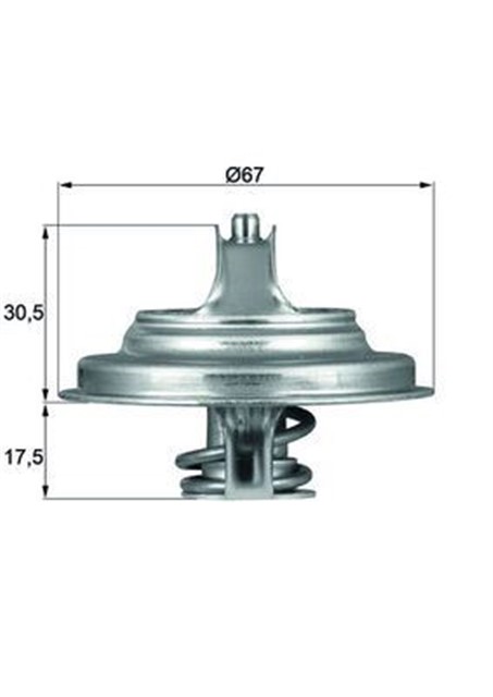 TERMOSTAT THERMOSTAT INSERT