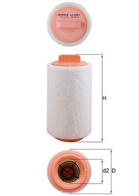 HAVA FILTRESI MINI N47 R55 R56 R57 R58 R59 R60 R61