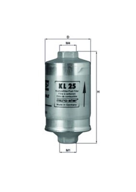 YAKIT FILTRESI IN - LINE FUEL FILTER