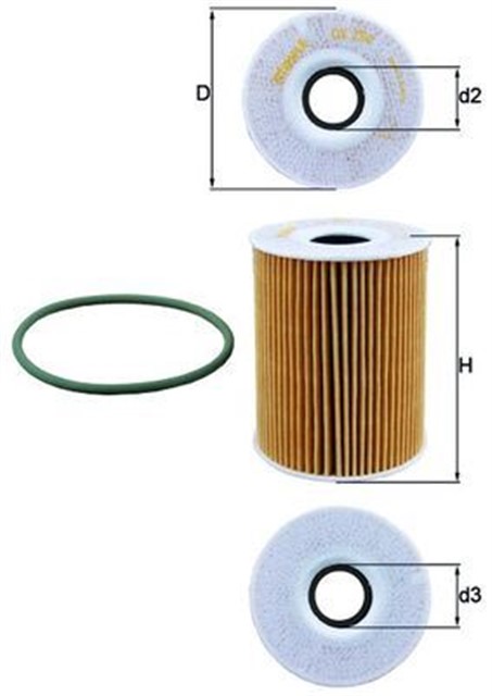 YAG FILTRESI OIL FILTER ELEMENT