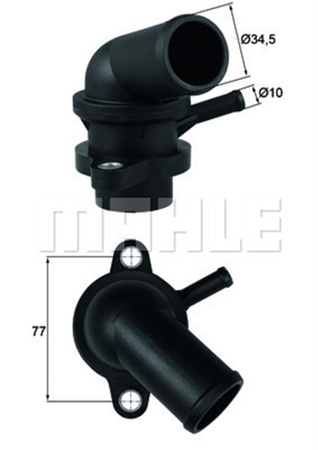 TERMOSTAT 88 C CHEVROLET KALOS 1.4 LACETTI 1.4 16V LOVA - NUBIRA ESTATE - REZZO - VIVANT 1.6