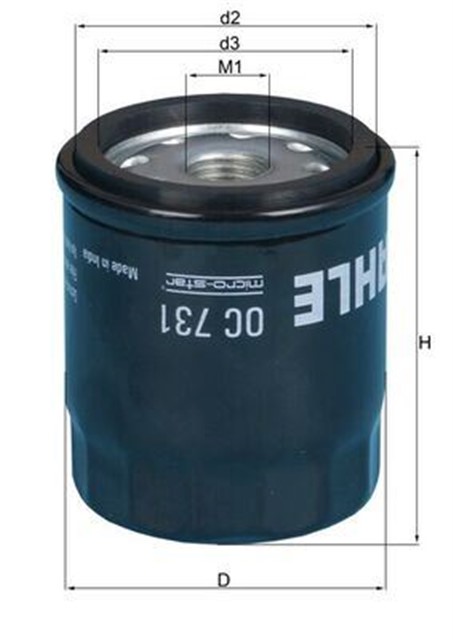 YAG FILTRESI SPIN - ON OIL FILTER
