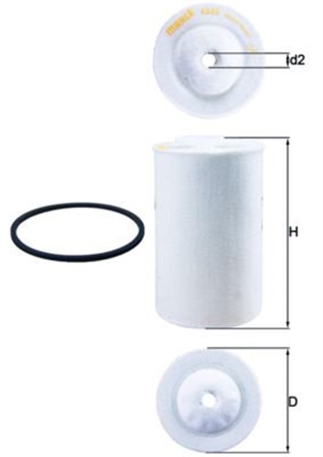 YAKIT FILTRESI FUEL FILTER ELEMENT