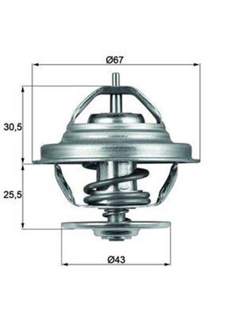 TERMOSTAT THERMOSTAT INSERT