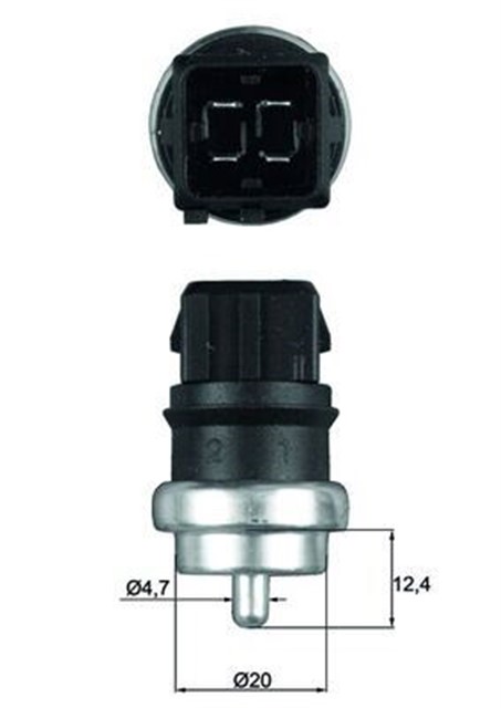 HARARET MUSURU CLIO 2 - 3 - KANGOO 1.5 DCI - LAGUNA 2 - TRAFIC 2 1.9 DCI 4 FISLI TEMPERATURE SENSOR