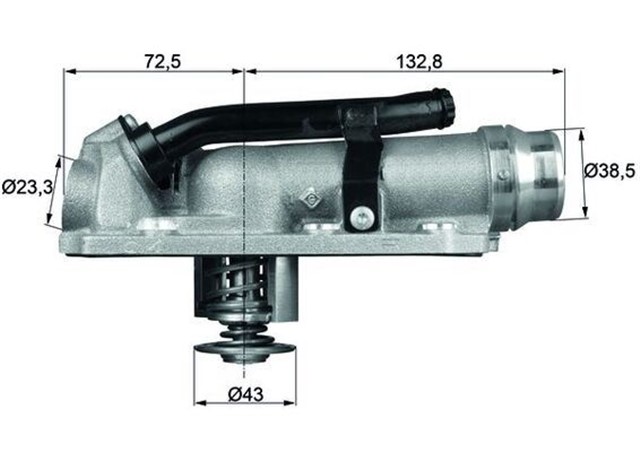 TERMOSTAT THERMOSTAT. MAP - CONTROLLED