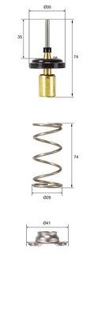 TERMOSTAT THERMOSTAT INSERT