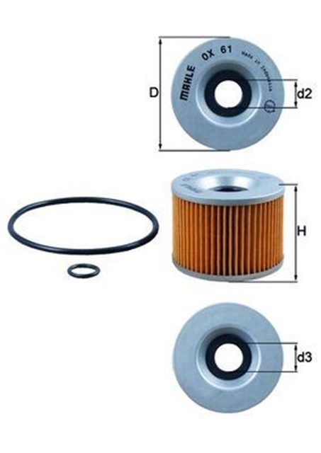 YAG FILTRESI OIL FILTER ELEMENT