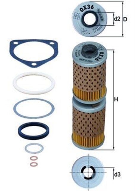 YAG FILTRESI OIL FILTER ELEMENT